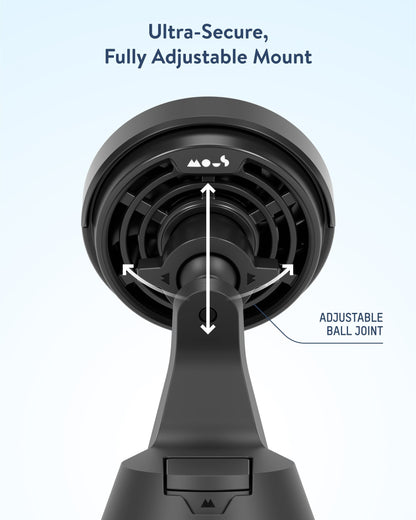 Wireless Charging Suction Mount